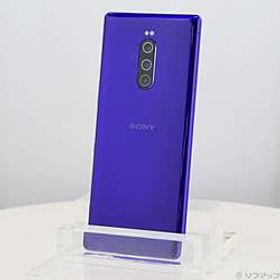 Xperia 1 64GB パープル SOV40 auロック解除SIMフリー