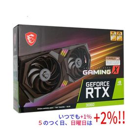 【中古】MSI グラボ GeForce RTX 3060 GAMING X 12G PCIExp 12GB 展示品