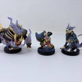 美品 アミーボ amiibo 【オトモガルク / オトモアイルー / マガイマガド】3体セット★モンスターハンター モンハン