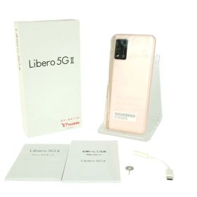 中古】【ランク S】SIMフリー Ymobile ワイモバイル Libero 5G II [ピンク] A103ZT スマートフォン本体