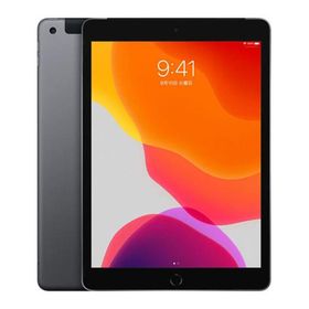 iPad 10.2インチ 第7世代[32GB] セルラー au スペースグレイ【…