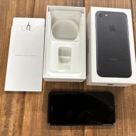 iPhone7 SIMフリー 32GB 箱あり ACアダプタあり