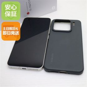 シャオミ(Xiaomi)の超美品 SIMフリー Xiaomi 15 256GB ホワイト スマホ Xiaomi 即日発送 土日祝発送OK M999(スマートフォン本体)