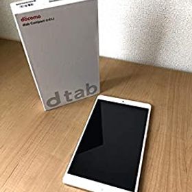 【中古】dtab Compact d-01J (ゴールド)