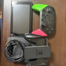 Nintendo Switch 本体 ジャンク品 純正プロコントローラー付き