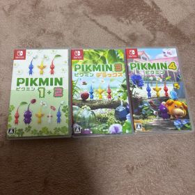 【美品・新品未使用あり】Pikmin 1+2, 3, 4 セット