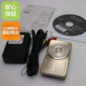 ソニー(SONY)の超美品 Cyber-shot DSC-W570 ゴールド M999(コンパクトデジタルカメラ)