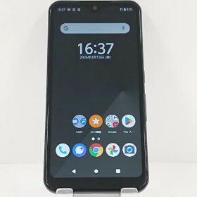 arrows We FCG01 au ブラック 送料無料 本体 c17129 【中古】