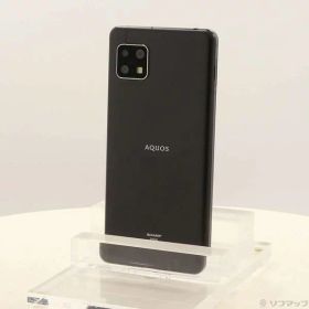 【中古】SHARP(シャープ) AQUOS sense5G 64GB ブラック SHG03 auロック解除SIMフリー 【368-ud】