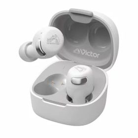 JVCケンウッド Victor HA-A30T2-W ワイヤレスイヤホン Bluetooth Ver.5.3 ノイズキャンセリング アプ 送料無料