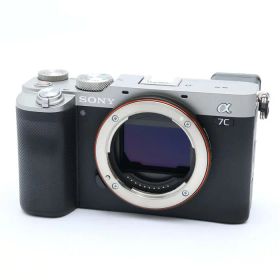 【中古】 《良品》 SONY α7C ボディ ILCE-7C シルバー 【上面外装カバーホットシューバネSDスロット部品交換/各部点検済】 [ デジタルカメラ ]
