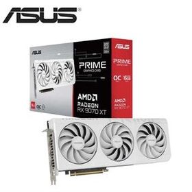 ASUS Prime Radeon RX 9070 XT White OC Edition 16GB GDDR6 ホワイトカラートリプルファン搭載 PRIME-RX9070XT-O16G-WHITE