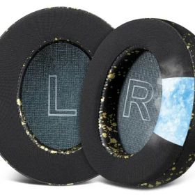 SOULWIT 冷却ジェル パッド イヤーパッド for Anker Soundcore Life Q30/Q35 用 ヘッドセット 交換 イヤークッション for Soundcore Q30i用 ヘッドパッド 快適なフォーム 替え イヤーカップ 冷感 耳当て ブ