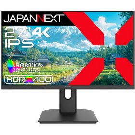 JAPANNEXT ゲーミング液晶ディスプレイ 27型/2560×1440/HDMI×2 DP×2/ブラック/スピーカー有/2年保証 JN-i27U-C6