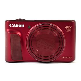 キヤノン Canon PowerShot SX720 HS レッド コンパクトデジタルカメラ 【中古】
