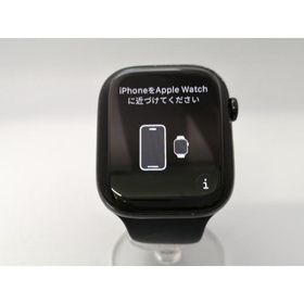 【中古】Apple Watch Series10 46mm GPS ジェットブラックアルミニウムケース/ブラックスポーツバンド (M/L) MWWQ3J/A【なんば】保証期間１ヶ月【ランクB】