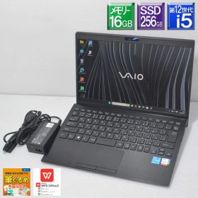 美品 SSD搭載 Win11ProVAIO Pro PG VJPG218Core i5 1235U 1.3GHzメモリー16GB SSD256GB(NVMe)Wi-Fi6 Bluetooth5.1Win11Pro フルHD13.3型【smtb-k】【ky】