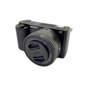 SONY◆デジタル一眼カメラ VLOGCAM ZV-E10Y ダブルズームレンズキット//