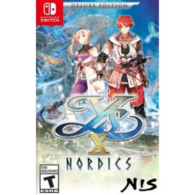 【中古】[Switch] イースX -NORDICS- DELUXE EDIITON(Ys10 ノーディクス デラックスエディション) 北米版 日本ファルコム(LA-H-BBCEH-USA)(20241025)