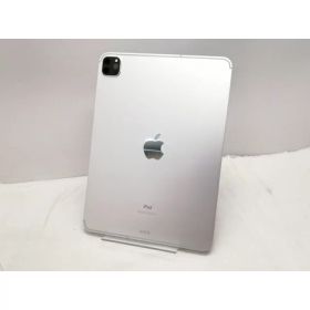 【中古】Apple au 【SIMロックあり】 11インチ iPad Pro（第2世代/2020） 128GB シルバー MY2W2J/A【仙台駅東口】保証期間1ヶ月【ランクB】