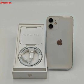 【中古】iPhone12 mini 128GB ホワイト MGDM3J/A AU版SIMフリー 訳あり品