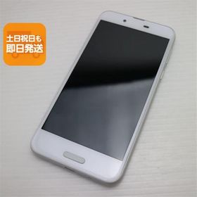 超美品 SHV40 AQUOS sense ホワイト スマホ 即日発送 スマホ 白ロム 中古 au SHARP あすつく 土日祝発送OK