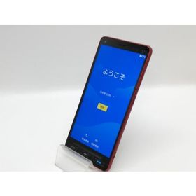【中古】KYOCERA ymobile 【SIMロック解除済み】 かんたんスマホ2 レッド 3GB 32GB A001KC【京都】保証期間１ヶ月【ランクC】