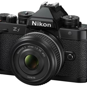 NIKON デジタル一眼カメラ Z f 40mm f/2(SE) LKit-BK Z f 40mm f/2(SE)レンズキット