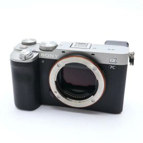 【中古】 《良品》 SONY α7C ボディ ILCE-7C シルバー 【ホットシューバネ液晶モニター部品交換/各部点検済】 [ デジタルカメラ ]