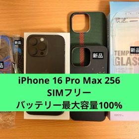 iPhone 16Pro max256 ケース付き