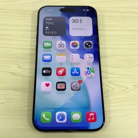 【ほぼ未使用】iPhone16ProMax 256GB ブラックチタニウム SIMフリー 21864