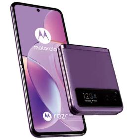 【中古A】motorola razr 40s SIMフリー 256GB Purple green