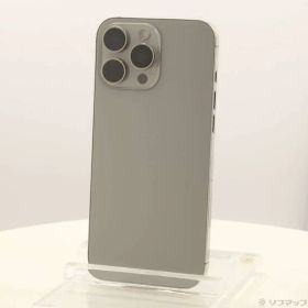 ソフマップ 〔中古品〕 iPhone16 Pro Max 256GB ナチュラルチタニウム MYWK3J／A SIMフリー【258】