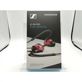 【未使用】SENNHEISER IE 100 PRO Red【大阪本店】保証期間1ヶ月
