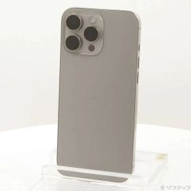 ソフマップ 〔中古品〕 iPhone16 Pro Max 256GB ナチュラルチタニウム MYWK3J／A SIMフリー【349】