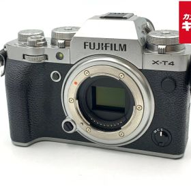 【中古】 【並品】 フジフイルム X-T4 ボディ シルバー 【ミラーレス一眼】 【6ヶ月保証】