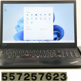 Lenovo ThinkPad E580 Core i3 8130U 2.2GHz/8GB/256GB(SSD)/15.6W/FHD(1920x1080)/Win11 外装変形あり【中古】【20260304】
