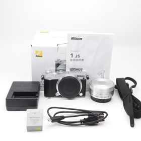 Nikon Nikon1 J5 レンズキット シルバー ミラーレスカメラ 〔NIKON NIKKOR 1 マウント〕