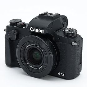 【中古】Canon コンパクトデジタルカメラ PowerShot G1 X Mark III ブラック APS-Cセンサー/F2.8レンズ/EVF内蔵 PSG1XMARKIII
