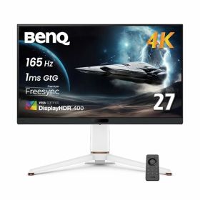 ベンキュージャパン BenQ MOBIUZ EX271U ゲーミングモニター(27インチ/4K/165Hz/1ms/HDR 400/PixSoulエンジン搭載/HDMI eARC 7.1ch対応/FreeSync Premium/輝度自動調整(B.I