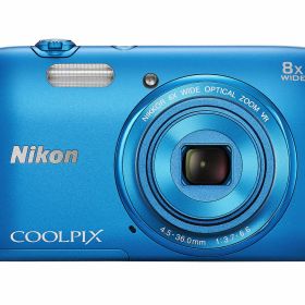 【中古】【非常に良い】Nikon デジタルカメラ COOLPIX S3600 8倍ズーム 2005万画素 コバルトブルー S3600BL