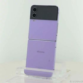 【中古】SAMSUNG(サムスン) Galaxy Z Flip4 128GB ボラパープル SC-54C docomo SIMフリー 【269-ud】