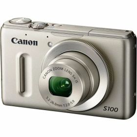 【中古】キヤノン Canon デジタルカメラ PowerShot シルバー S100 シルバー PSS100 SL 1210万画素 広角24mm 光学5倍ズーム 3.0型TFT液晶カラーモニター カメラ 中古 人気 おすすめ 高画質