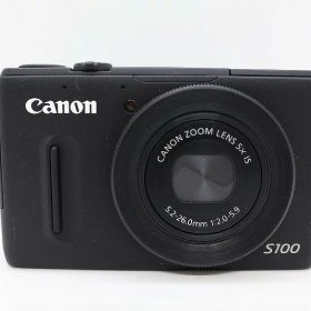 キヤノン Canon コンパクトデジタルカメラ ブラック PowerShot S100 【中古】