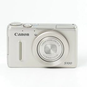 Canon デジタルカメラ PowerShot S100 シルバー PSS100(SL) 1210万画素 広角24mm 光学5倍ズーム 3.0型TFT液晶カラーモニター #14245
