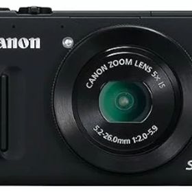 【中古】【1ヶ月保証】キヤノン Canon PowerShot S100 ブラック PSS100(BK) 1210万画素 広角24mm 光学5倍ズーム 3.0型TFT液晶カラーモニター