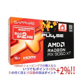 SAPPHIRE SAPPHIRE PULSE Radeon RX 9060 XT GAMING OC 16GB PCIExp 16GB 11350-03-20G