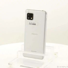 【中古】SHARP(シャープ) AQUOS sense4 lite 64GB シルバー SH-RM15 楽天 SIMフリー 【269-ud】