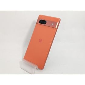 【中古】Google 国内版 【SIMフリー】 Pixel 7a コーラル 8GB 128GB G82U8【新宿】保証期間１ヶ月【ランクA】