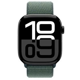 Apple Apple Watch Series10 46mm GPSモデル MWWP3J/A+MXL83FE/A A2999【ジェットブラックアルミニウムケース/レイクグリーンスポーツループ】 [中古] 【当社3ヶ月間保証】 イオシス